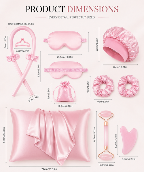 GlamoraStudio™ Heatless Curl Set