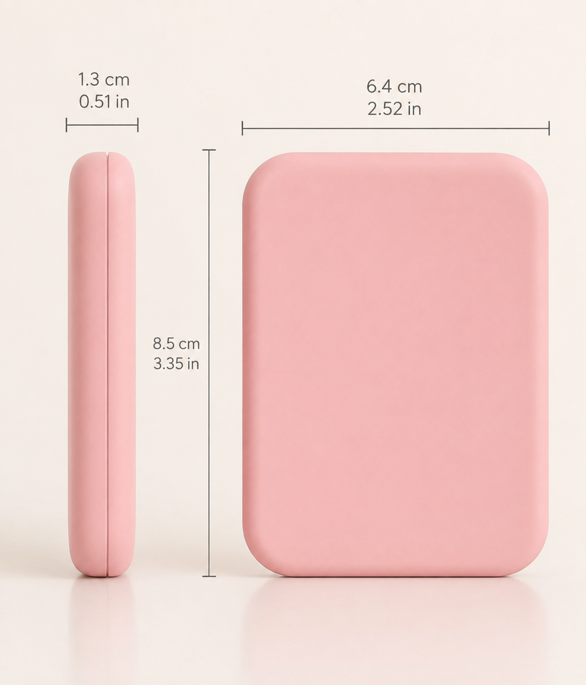 GlamoraStudio™ LED Pocket Mirror